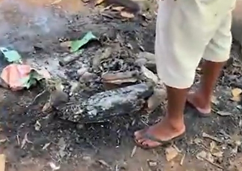 Mulher é arremessada sobre churrasqueira durante acidente de moto em Itacoatiara