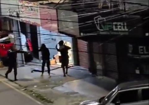 Cena de filme: Vídeo mostra prisão de assaltantes de loja da Boticário no Alvorada