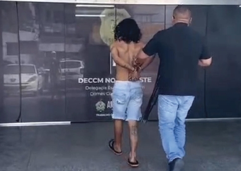 Homem é preso após atacar ex-namorada grávida com golpes de garfo em Manaus
