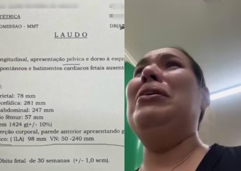 Grávida recebe falso óbito fetal em Manaus e caso repercurte nacionalmente; vídeo