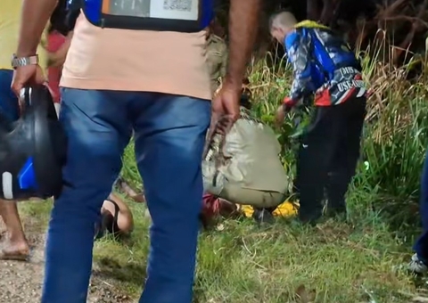 Casal fica ferido ao ser arremessado em acidente com moto em Manacapuru