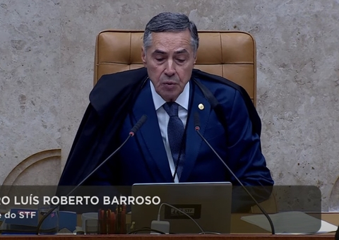 Na reabertura do STF, Barroso condena punição dos EUA a Moraes