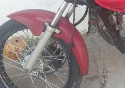 Moto furtada é encontrada na Zona Leste de Manaus