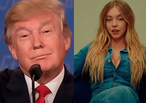 Trump comemora filiação de Sydney Sweeney ao Partido Republicano