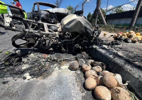 Esposa de homem carbonizado em acidente no Distrito Industrial reconheceu vítima por foto