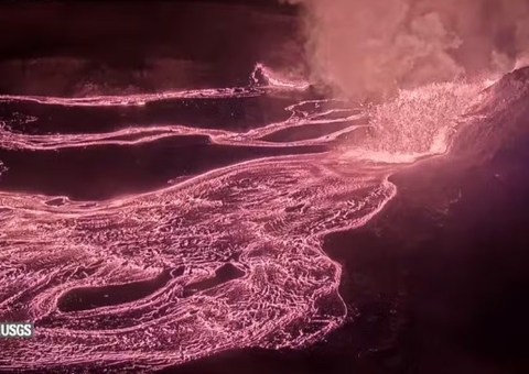 Vulcão Kilauea volta a entrar em erupção no Havaí; vídeo é impressionante