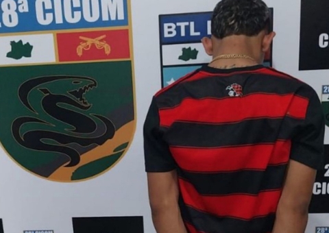 "Feião" é preso durante patrulhamento no Colônia Antônio Aleixo