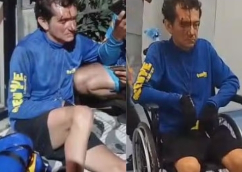 Entregador é agredido por cliente e categoria derruba portão em protesto; vídeo