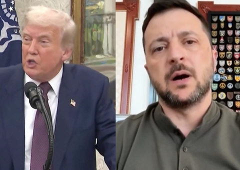 Zelensky negocia cessar-fogo com Trump e líderes europeus