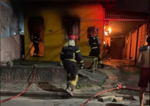 Saiba a causa do incêndio que devastou casa no Alvorada