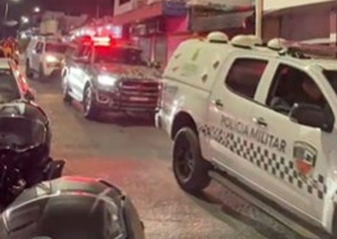 Vídeo mostra ‘comboio’ da polícia no Nossa Senhora de Fátima após foguetório