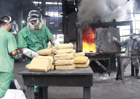 Amazonas destrói 50 toneladas de drogas e causa prejuízo milionário ao tráfico