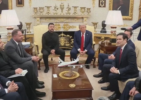 Trump diz que apoio dos EUA à Ucrânia continuará após reunião com Zelensky