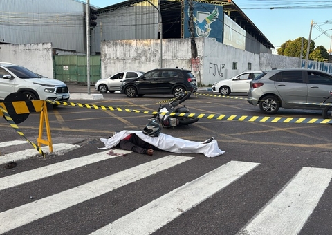 Motociclista morre em acidente na Avenida Silves na Cachoeirinha