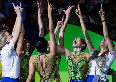 Brasil conquista a inédita medalha de prata no Mundial de ginástica rítmica