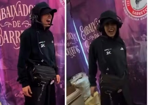 Ana Castela surpreende fãs ao usar disfarce para subir ao palco em Barretos