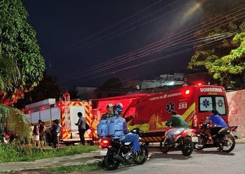 Princípio de incêndio atinge apartamento do Prosamim no Morro da Liberdade