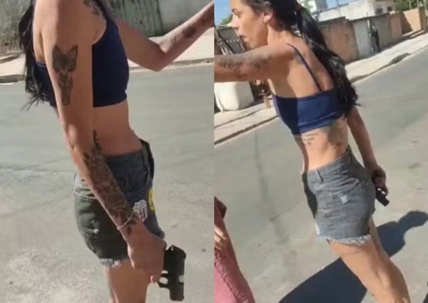 Mulher pega arma de marido policial e ameaça vizinha em BH; vídeo