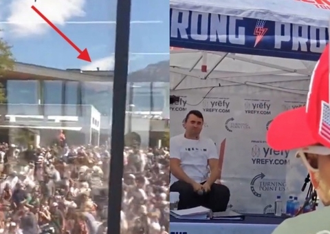 Vídeo mostra suposto atirador após atentado contra influencer aliado de Trump; veja