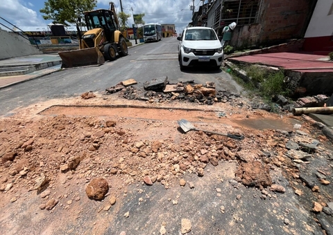 Águas de Manaus deixa buracos, obras malfeitas e moradores sem abastecimento no Jorge Teixeira