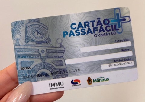 Manaus lança cartão PassaFácil+ para idosos