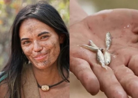 Brasileira choca web ao usar vagina para pescar peixe em 'Largados e Pelados'