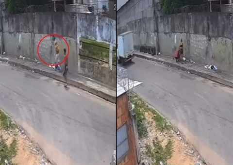 Vídeo mostra homem em situação de rua sendo morto após entrar em boca de fumo no Crespo