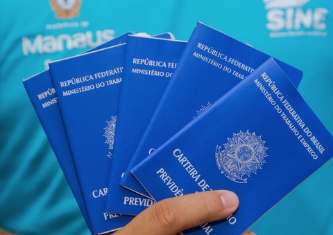 Sine Manaus oferta 343 vagas de emprego nesta terça–feira