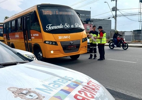 'Amarelinhos' são apreendidos por pneu em mau estado em Manaus
