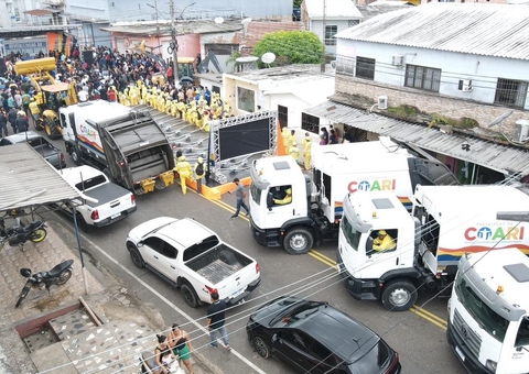 Prefeitura de Coari moderniza frota e reforça serviços de limpeza na cidade