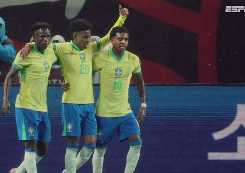 Brasil goleia a Coreia do Sul por 5 a 0 no Seoul World Cup Stadium