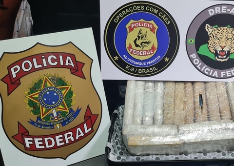 PF prende 'mula' com 15 kg de supermaconha no aeroporto de Manaus 