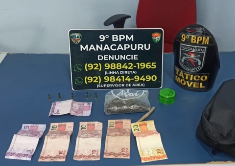 PM prende sete suspeitos e apreende drogas, armas e rádios no Amazonas