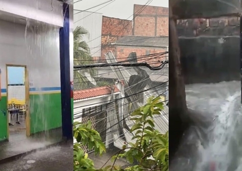 Volume de chuva em outubro já supera a média prevista para o mês em Manaus