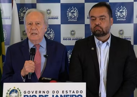 Governador do RJ e ministro anunciam criação de Escritório de Combate ao Crime Organizado
