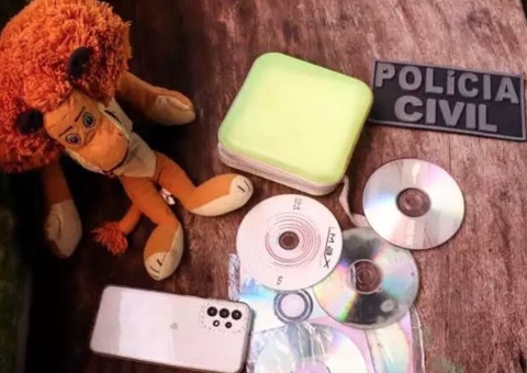 Homem que guardava mais de 700 materiais pornográficos de crianças é preso no Dom Pedro