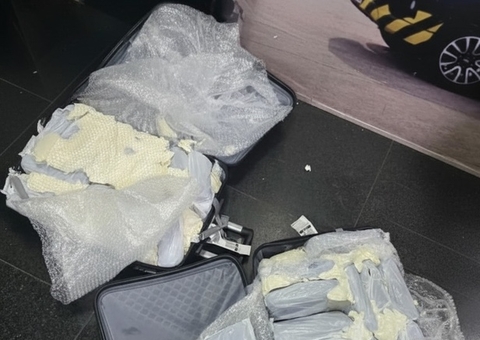 PF prende homem com mais de 36 kg de maconha em aeroporto de Manaus