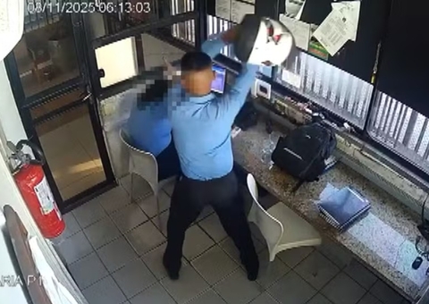 Homem que espancou colega de trabalho com capacete é liberado de delegacia