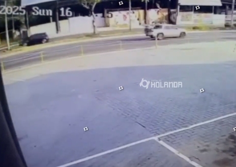 Vídeos flagraram o racha segundos antes do acidente fatal na Av. do Turismo