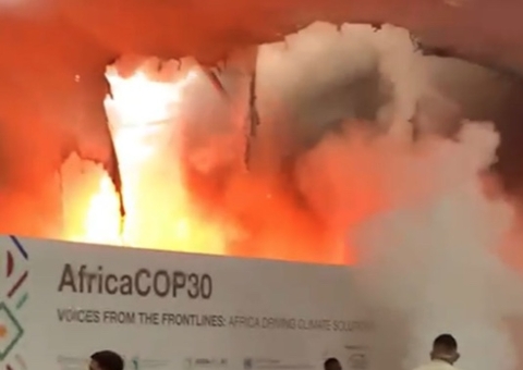 Incêndio na COP30: ONU transfere responsabilidade da área ao Brasil