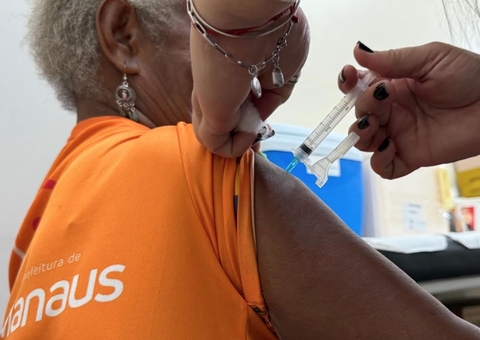 Manaus realiza 'Dia D' de vacinação contra a gripe neste sábado