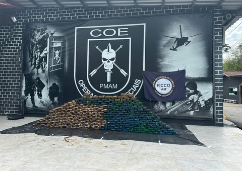 Balsa carregada de drogas oriunda do Peru é interceptada no Rio Solimões