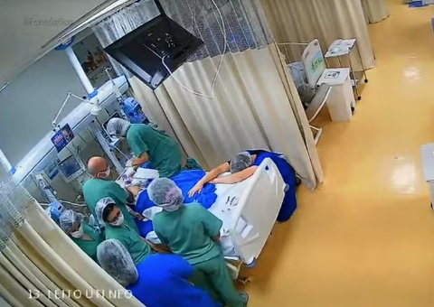 Vídeos mostram Benício entrando com vida no hospital e momento da morte da criança
