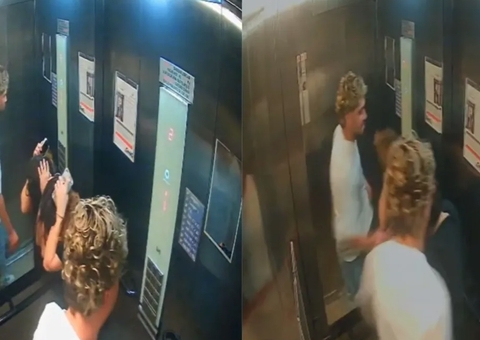 Americano é flagrado agredindo namorada no Rio; vídeo é chocante