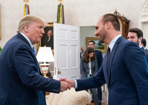 Eduardo Bolsonaro critica retirada de sanções dos EUA contra Moraes