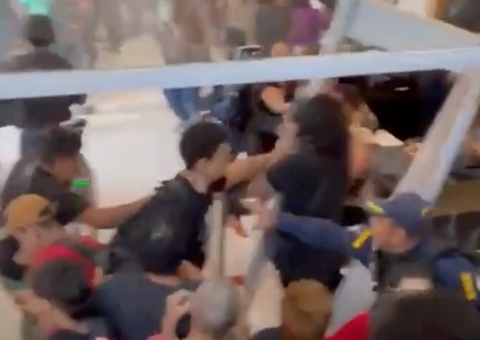 Portas quebradas e spray de pimenta marcam sessão na Câmara de Belém; vídeos