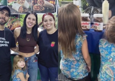 Clima descontraído! Ana Castela curte noite com filhos de Zé Felipe em pastelaria