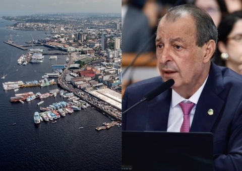 Omar Aziz anuncia início das obras do Porto da Manaus Moderna em 2026