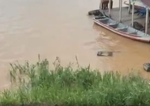 Homem desaparece após pular no Rio Madeira; vídeo