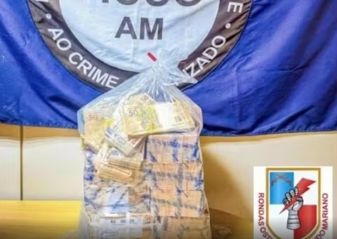 Suspeito de lavagem de dinheiro é preso com R$ 800 mil em espécie em Manaus